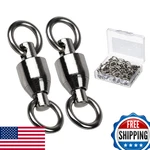 Amysports Barrel Ball Bearing Swivel Saltwater Rolling Fishing Swivels. Fixed Price $31.04.