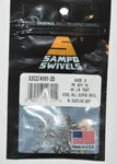 Sampo Swivels Ball Bearing Swivel Coastlock Snap Size 2 45lb Nickel. Fixed Price $34.95.
