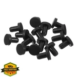 Uxcell Black Rubber Stoppers 3.3mm Plug For 3mm Hole 32 Pc. Fixed Price $20.00.