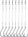 Fishing Circle Hooks Saltwater 50pcs Leader Hook Rigs For Catfish Bass With Offs. Fixed Price $18.69.
