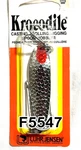 Luhr Krocodile Spoon/warbler 1/2 Oz H Chrome. Fixed Price $10.95.