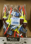Betts Balsa Spring Sticks Oval 3/4" Stain #583-ss-s 18pc. Fixed Price $22.00.