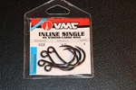 Vmc Ils-60cb In Line Hook Size 6/0 4 Pack Coastal Black 4x Replacement Hooks. Fixed Price $5.19.