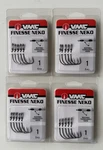 (lot Of 4) Vmc Finesse Neko Hook, Size 1. Fixed Price $15.00.