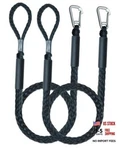 Boat Bungee Dock Line 5 Feet Accessories Mooring Rope With 28cm Black. Fixed Price $42.44.