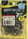 Spro Power Split Ring Spstlsrn-7-50 Sz. 7 Lb.test 185 Qty. 50. Fixed Price $17.97.