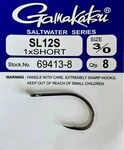 Black Gamakatsu Sl12s 1x Short Saltwater Series Fly Tying Hooks. You Pick Size.. Fixed Price $11.99.