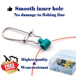 Fishtrip Sinker Slides Duo Lock Snaps Fishing Rig Connector 25/50/100pcs. Fixed Price $20.00.